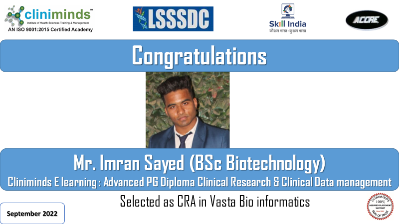 Cliniminds Drug Regulatory Affairs Placements